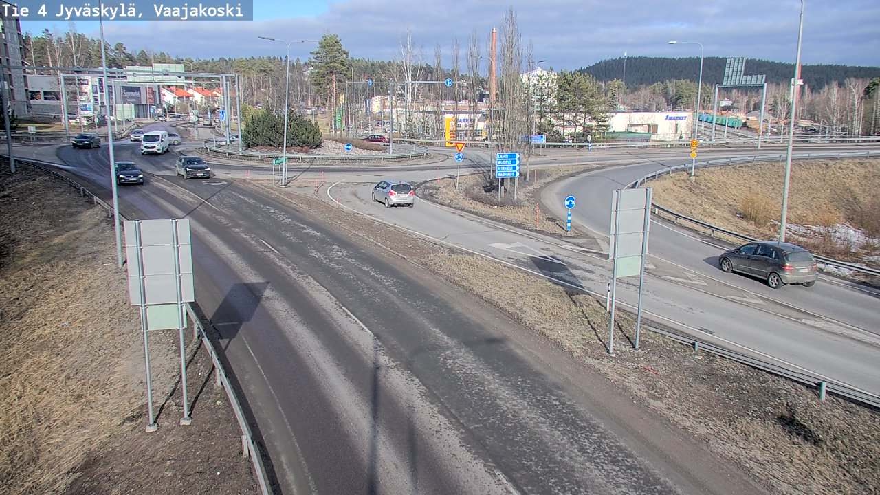 Kelikamerat Kuva Tie 4 Jyväskylä, Vaajakoski, Jyväskylä, Keski-Suomi