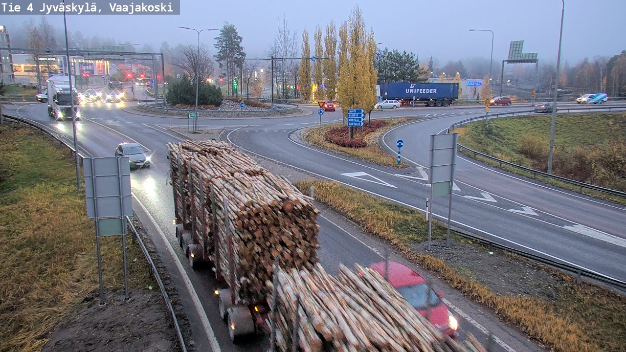 Kelikamerat Kuva Tie 4 Jyväskylä, Vaajakoski, Jyväskylä, Keski-Suomi