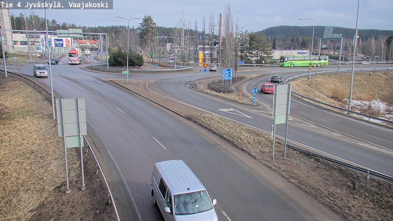 Kelikamerat Kuva Tie 4 Jyväskylä, Vaajakoski, Jyväskylä, Keski-Suomi