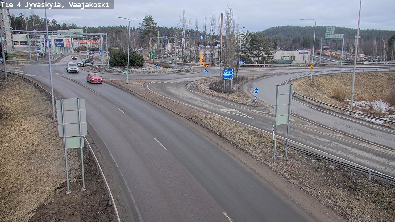 Kelikamerat Kuva Tie 4 Jyväskylä, Vaajakoski, Jyväskylä, Keski-Suomi