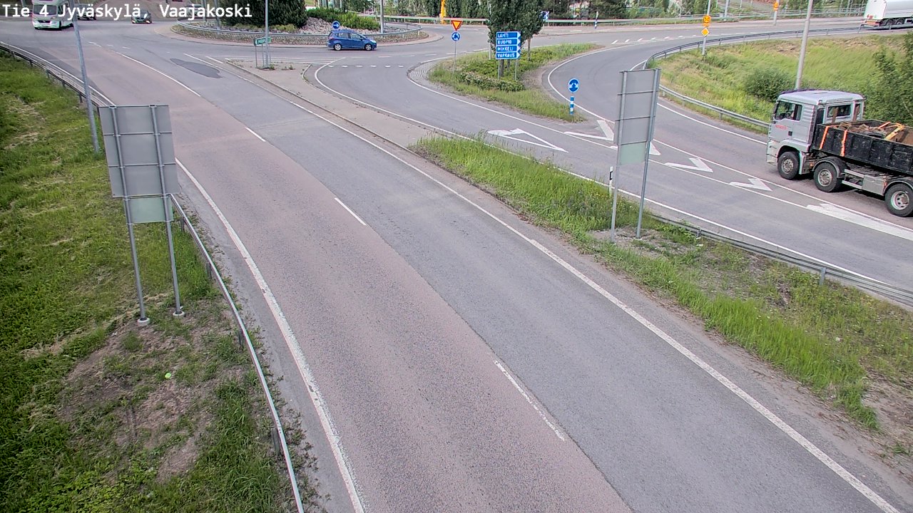 Kelikamerat Kuva Tie 4 Jyväskylä, Vaajakoski, Jyväskylä, Keski-Suomi