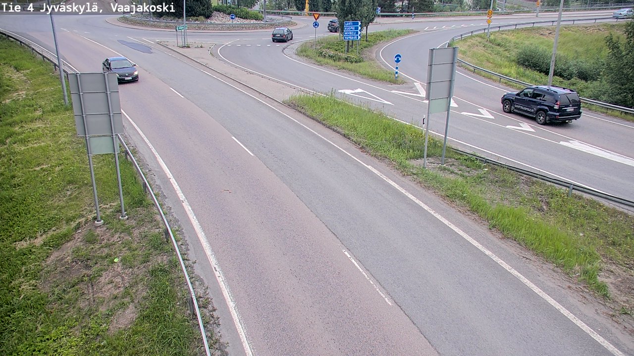 Kelikamerat Kuva Tie 4 Jyväskylä, Vaajakoski, Jyväskylä, Keski-Suomi
