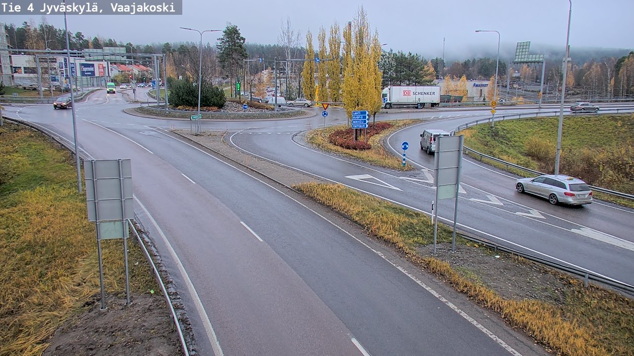 Kelikamerat Kuva Tie 4 Jyväskylä, Vaajakoski, Jyväskylä, Keski-Suomi