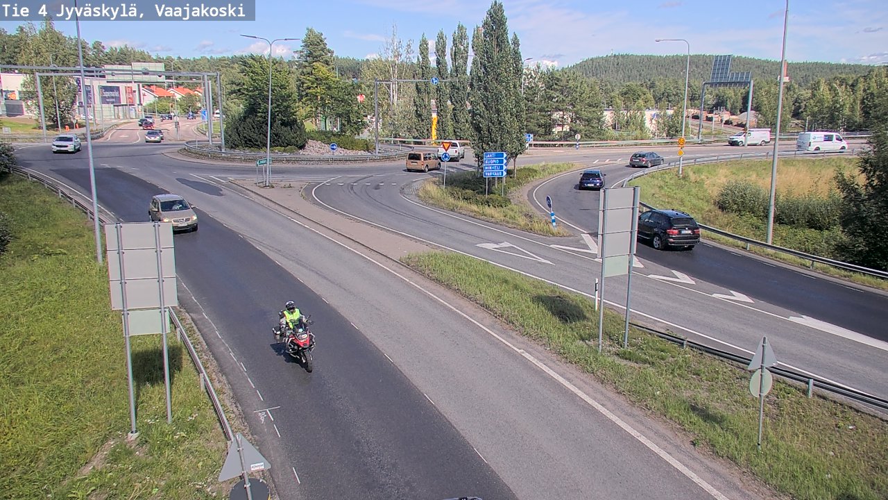 Kelikamerat Kuva Tie 4 Jyväskylä, Vaajakoski, Jyväskylä, Keski-Suomi