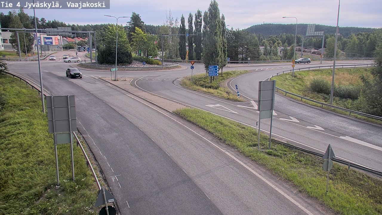 Weather Camera Image Road 4 Jyväskylä, Vaajakoski, Jyväskylä, Keski-Suomi