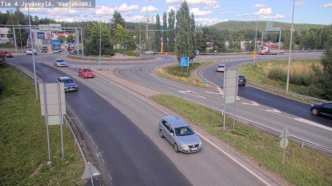 Kelikamerat Kuva Tie 4 Jyväskylä, Vaajakoski, Jyväskylä, Keski-Suomi