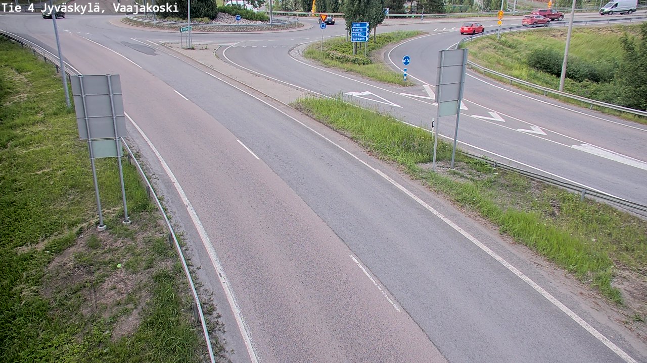 Kelikamerat Kuva Tie 4 Jyväskylä, Vaajakoski, Jyväskylä, Keski-Suomi