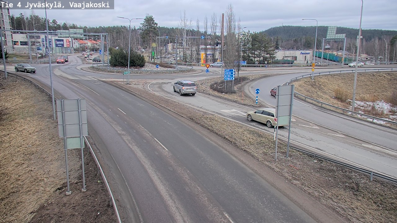 Kelikamerat Kuva Tie 4 Jyväskylä, Vaajakoski, Jyväskylä, Keski-Suomi