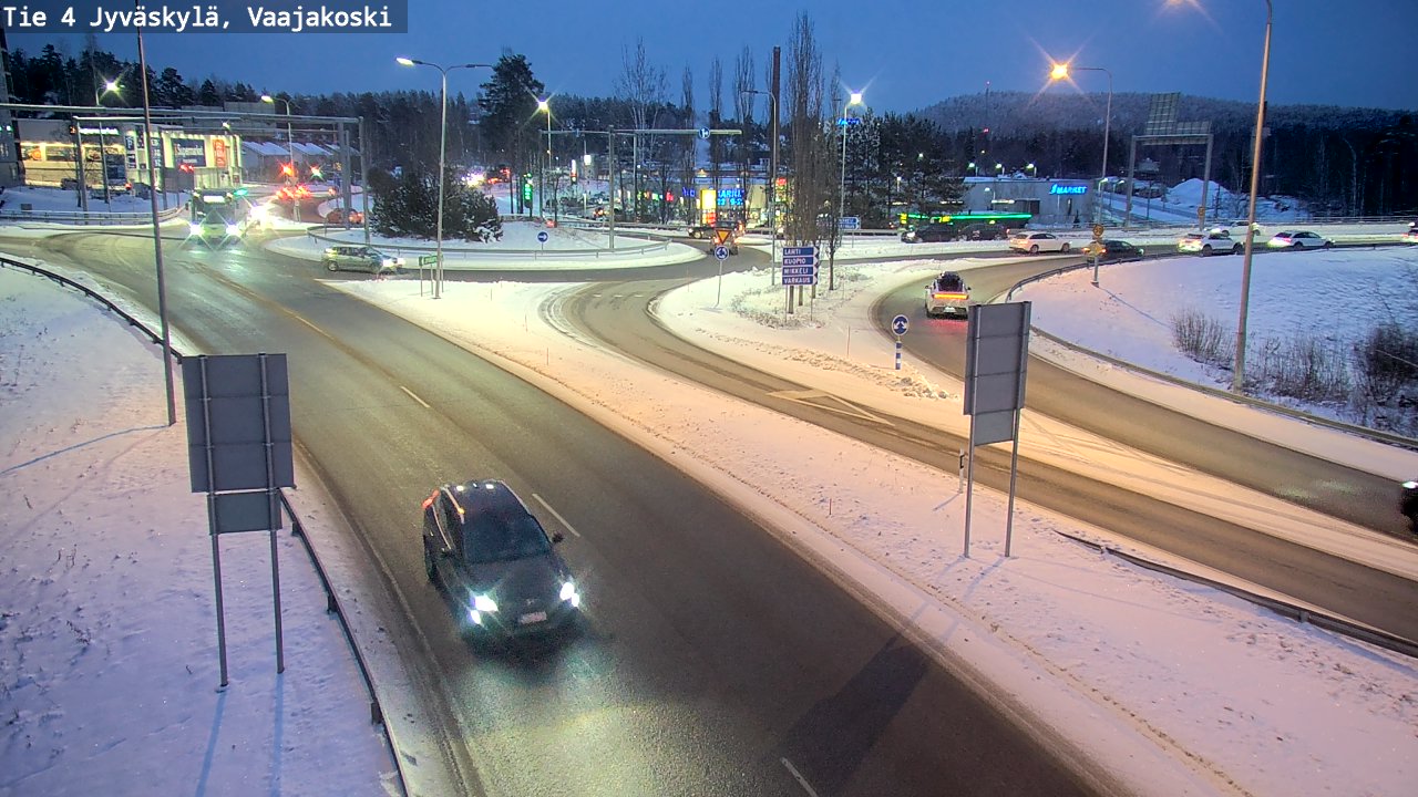 Kelikamerat Kuva Tie 4 Jyväskylä, Vaajakoski, Jyväskylä, Keski-Suomi