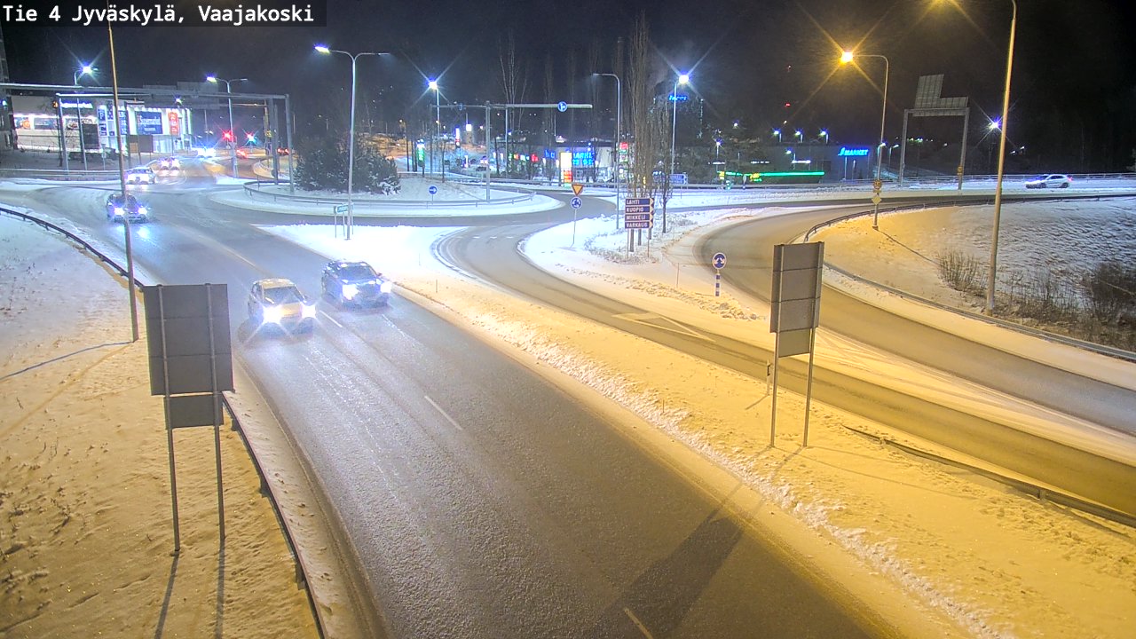 Kelikamerat Kuva Tie 4 Jyväskylä, Vaajakoski, Jyväskylä, Keski-Suomi