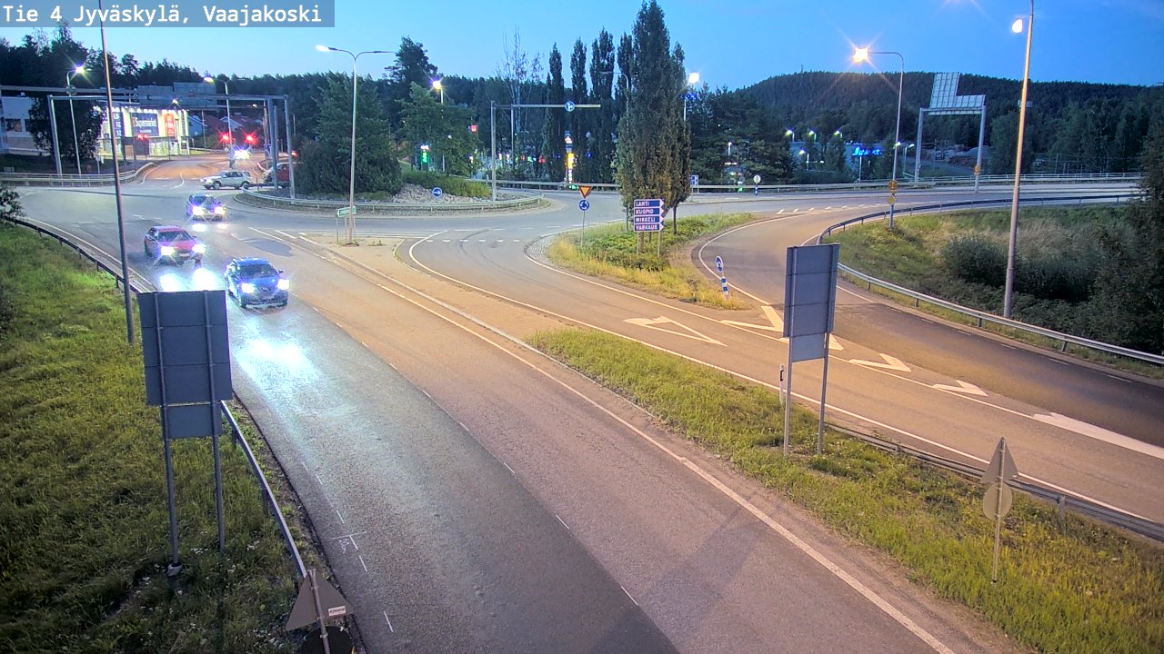 Kelikamerat Kuva Tie 4 Jyväskylä, Vaajakoski, Jyväskylä, Keski-Suomi