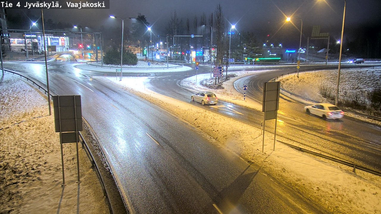 Weather Camera Image Väg 4 Jyväskylä, Vaajakoski, Jyväskylä, Keski-Suomi