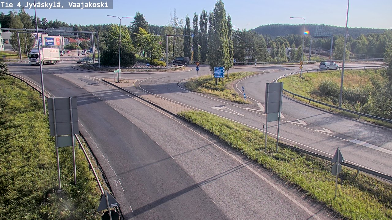 Kelikamerat Kuva Tie 4 Jyväskylä, Vaajakoski, Jyväskylä, Keski-Suomi