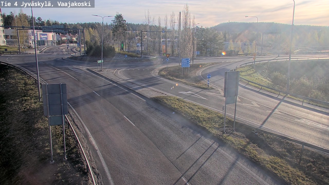 Weather Camera Image Road 4 Jyväskylä, Vaajakoski, Jyväskylä, Keski-Suomi