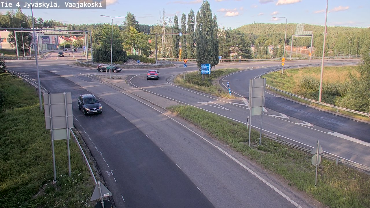 Kelikamerat Kuva Tie 4 Jyväskylä, Vaajakoski, Jyväskylä, Keski-Suomi