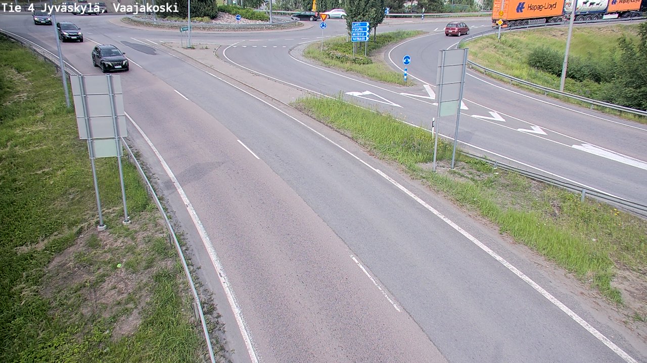 Kelikamerat Kuva Tie 4 Jyväskylä, Vaajakoski, Jyväskylä, Keski-Suomi