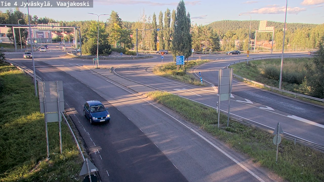 Kelikamerat Kuva Tie 4 Jyväskylä, Vaajakoski, Jyväskylä, Keski-Suomi
