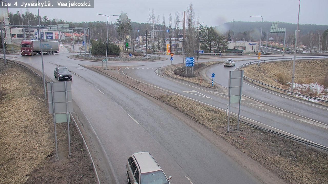 Kelikamerat Kuva Tie 4 Jyväskylä, Vaajakoski, Jyväskylä, Keski-Suomi