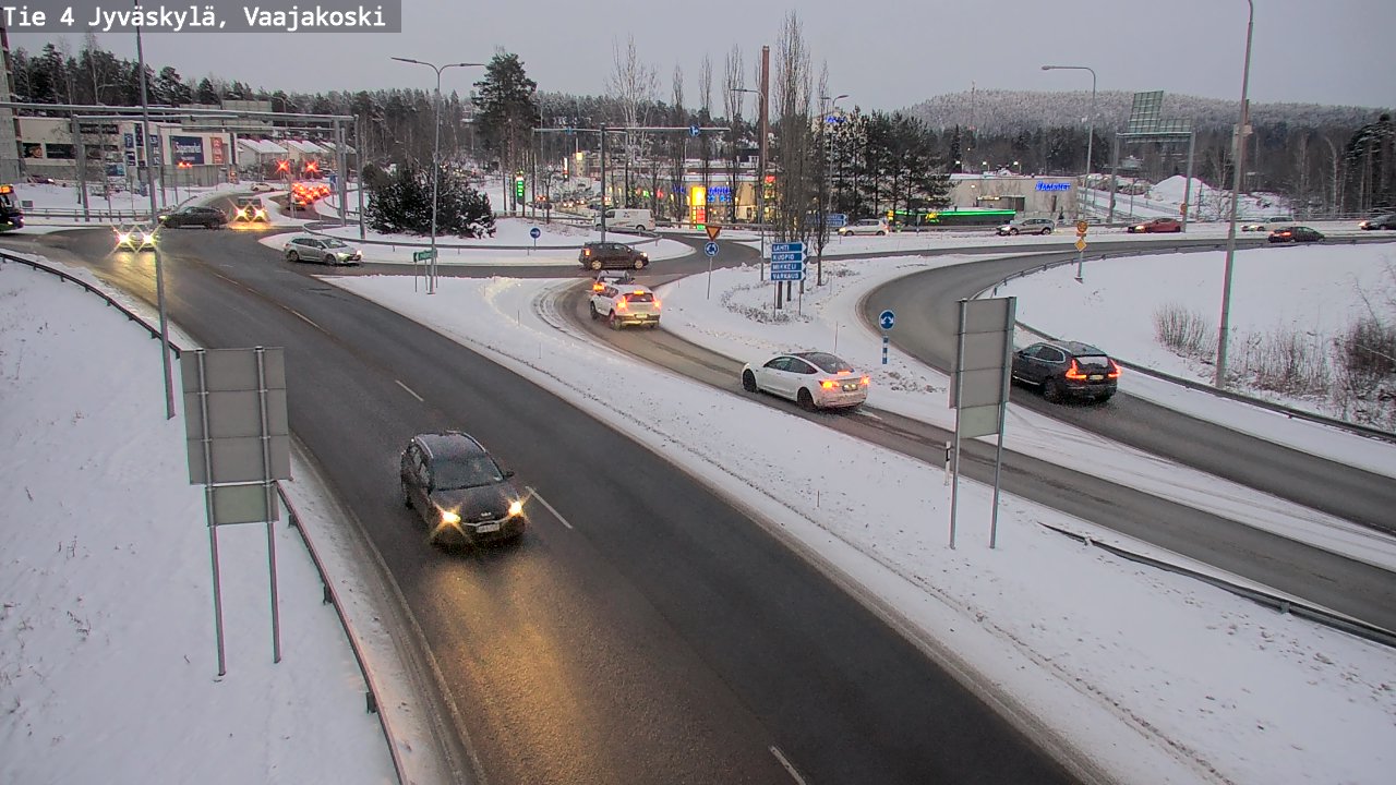 Kelikamerat Kuva Tie 4 Jyväskylä, Vaajakoski, Jyväskylä, Keski-Suomi