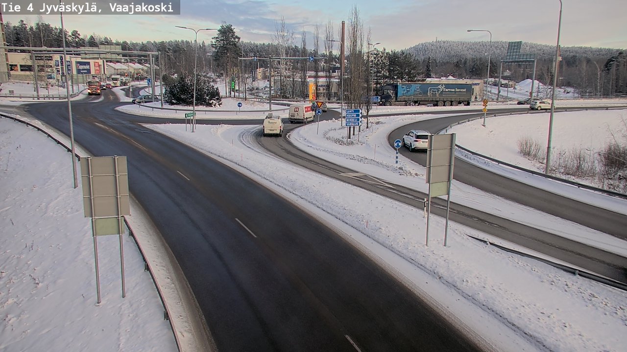 Kelikamerat Kuva Tie 4 Jyväskylä, Vaajakoski, Jyväskylä, Keski-Suomi