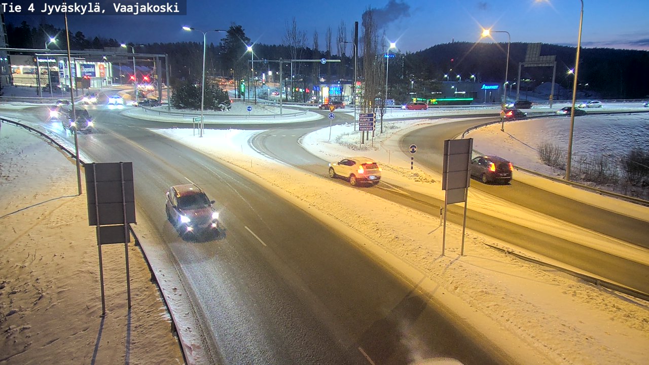 Kelikamerat Kuva Tie 4 Jyväskylä, Vaajakoski, Jyväskylä, Keski-Suomi