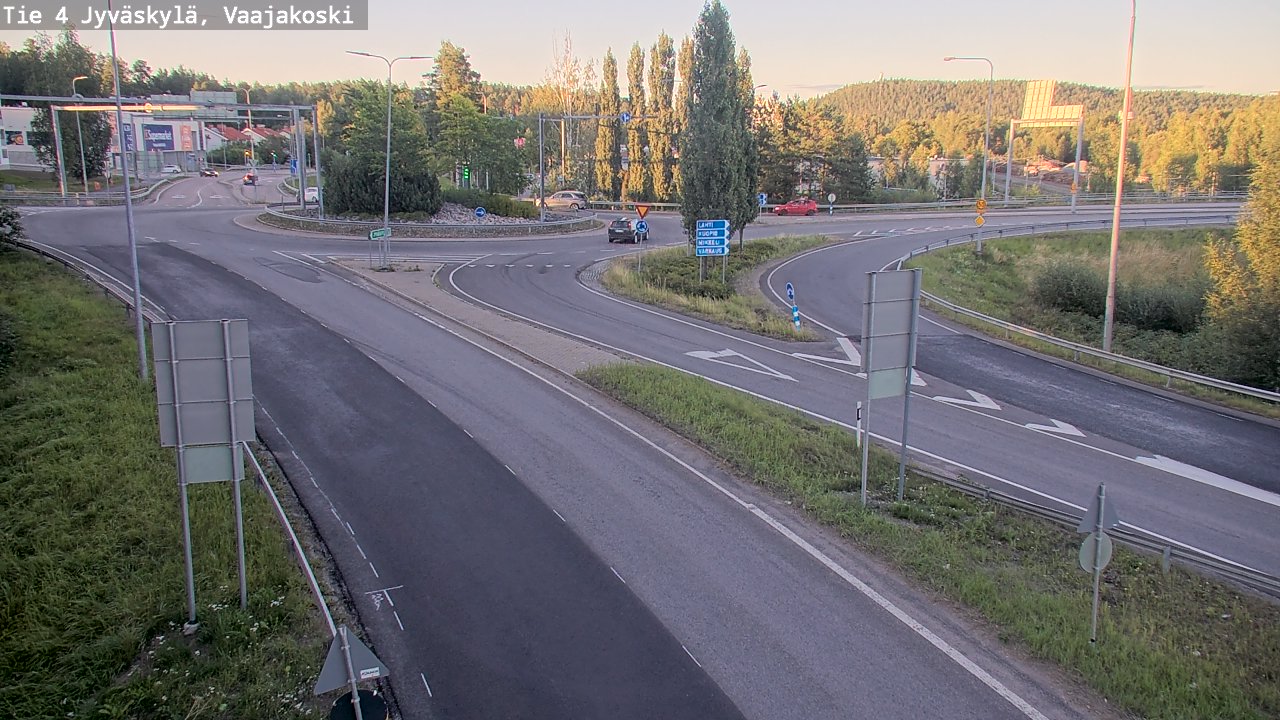 Kelikamerat Kuva Tie 4 Jyväskylä, Vaajakoski, Jyväskylä, Keski-Suomi