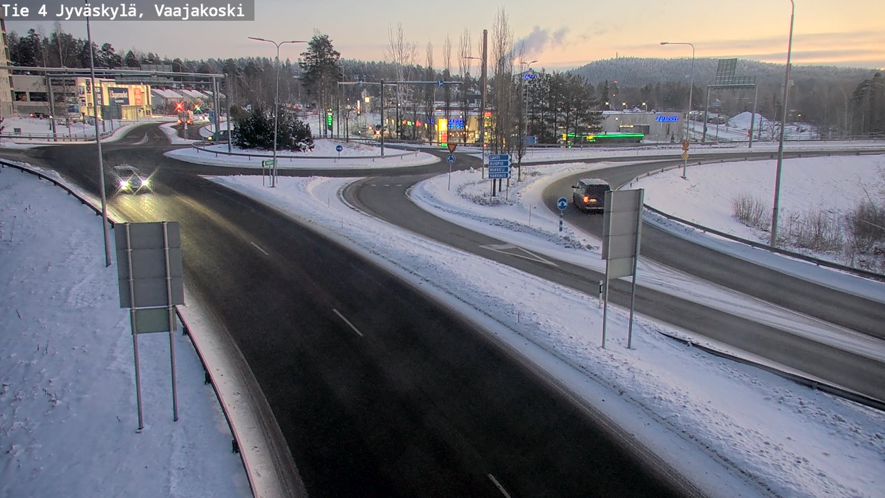 Kelikamerat Kuva Tie 4 Jyväskylä, Vaajakoski, Jyväskylä, Keski-Suomi