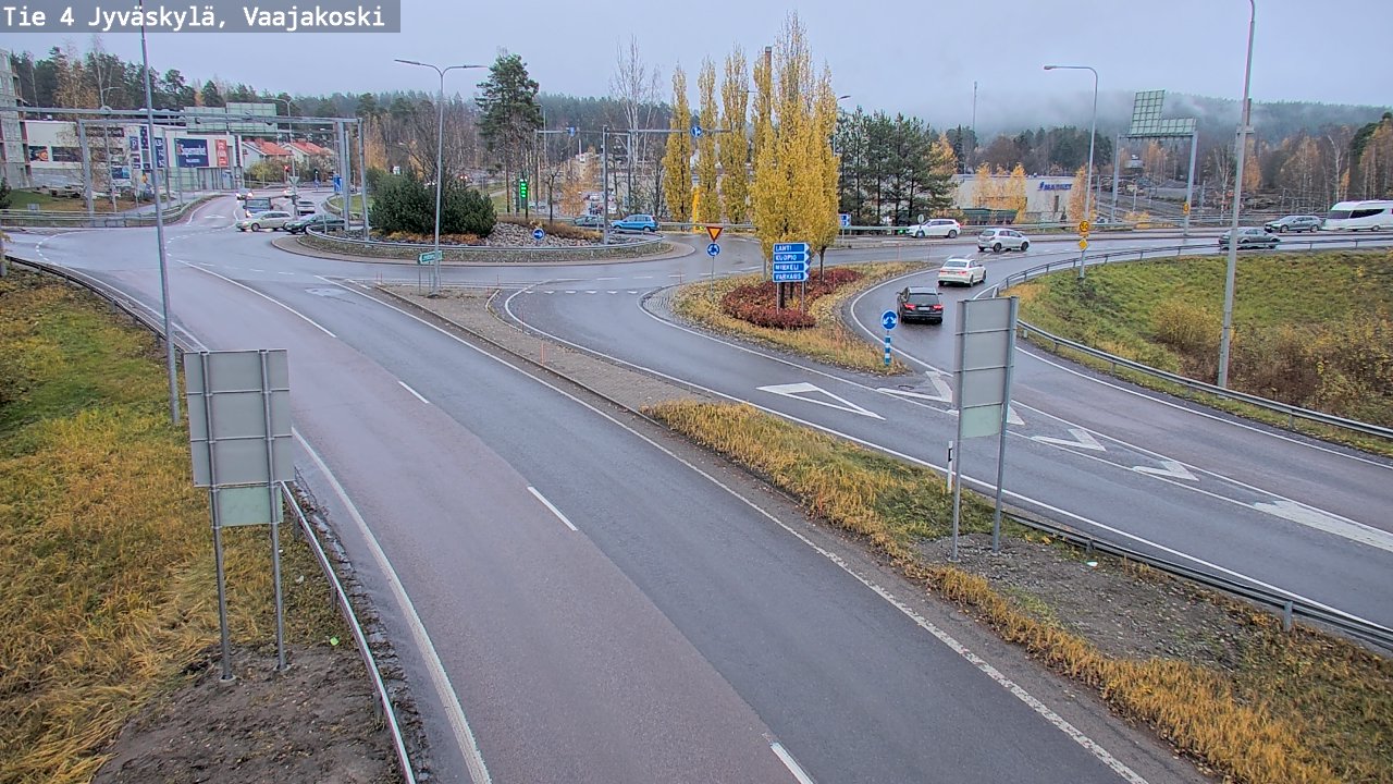 Kelikamerat Kuva Tie 4 Jyväskylä, Vaajakoski, Jyväskylä, Keski-Suomi