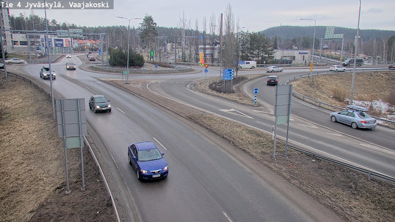 Kelikamerat Kuva Tie 4 Jyväskylä, Vaajakoski, Jyväskylä, Keski-Suomi