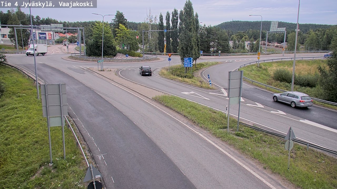 Weather Camera Image Road 4 Jyväskylä, Vaajakoski, Jyväskylä, Keski-Suomi