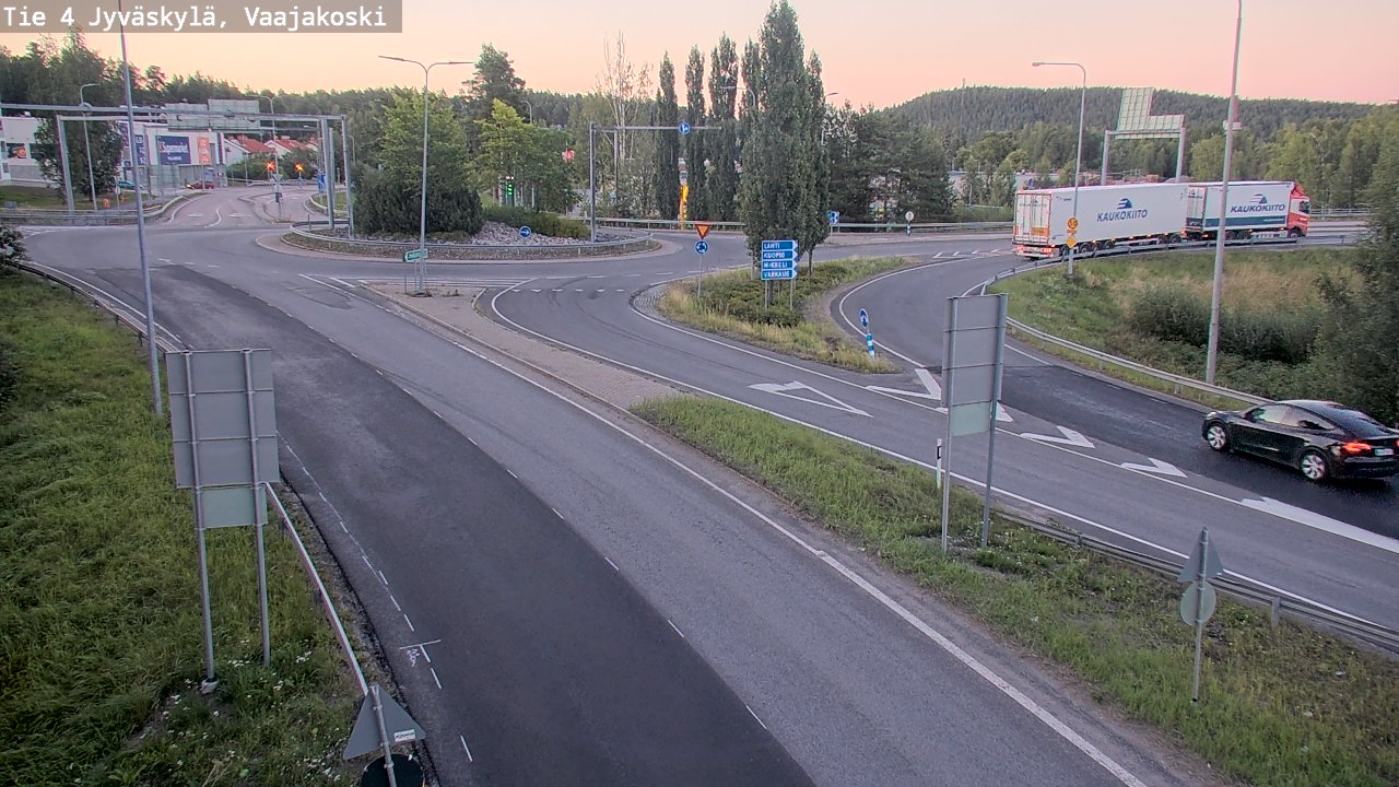 Kelikamerat Kuva Tie 4 Jyväskylä, Vaajakoski, Jyväskylä, Keski-Suomi