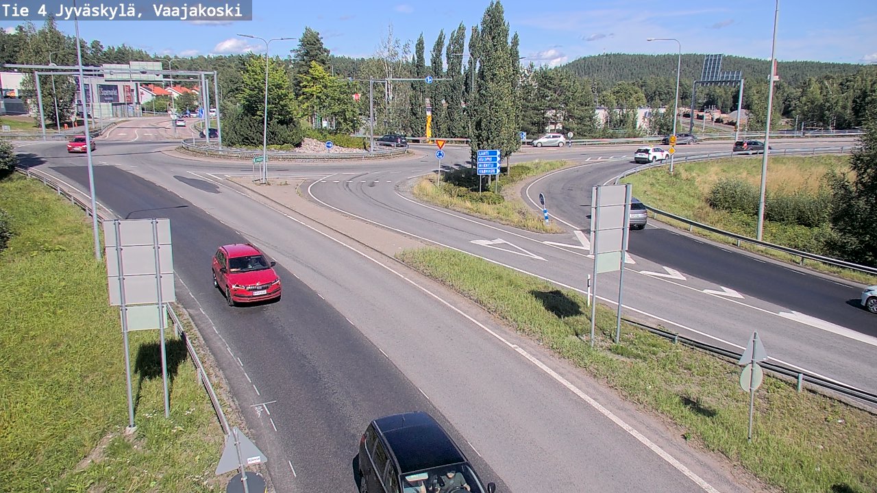 Kelikamerat Kuva Tie 4 Jyväskylä, Vaajakoski, Jyväskylä, Keski-Suomi