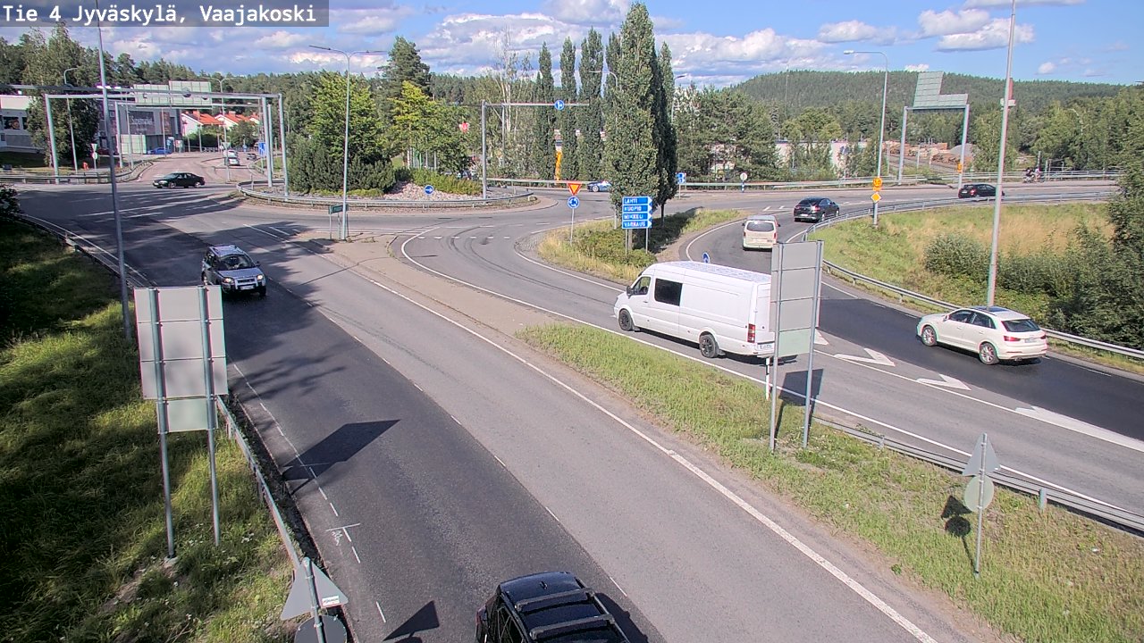 Kelikamerat Kuva Tie 4 Jyväskylä, Vaajakoski, Jyväskylä, Keski-Suomi