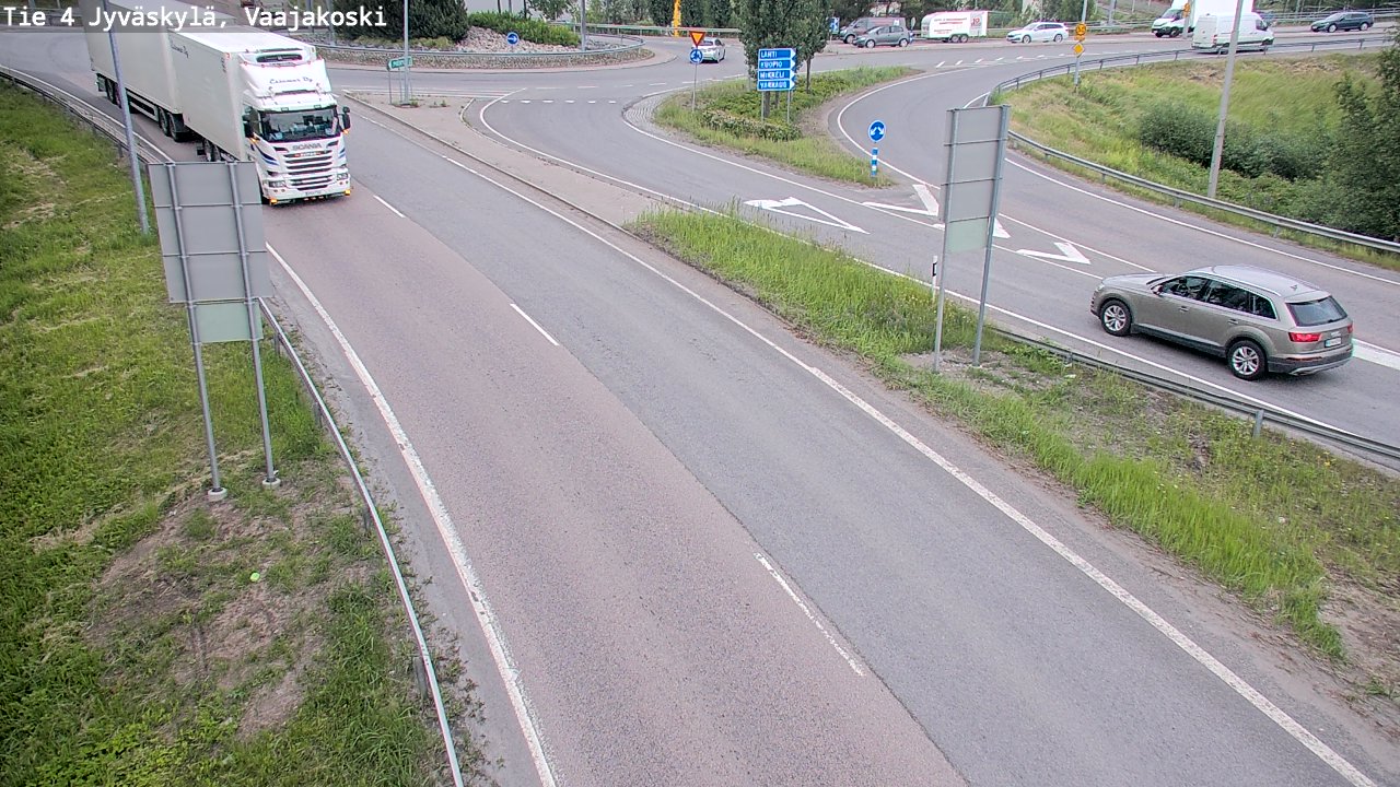 Kelikamerat Kuva Tie 4 Jyväskylä, Vaajakoski, Jyväskylä, Keski-Suomi