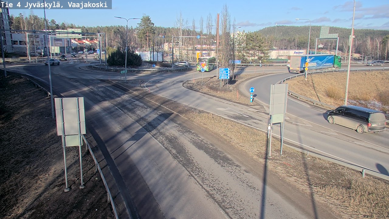 Kelikamerat Kuva Tie 4 Jyväskylä, Vaajakoski, Jyväskylä, Keski-Suomi