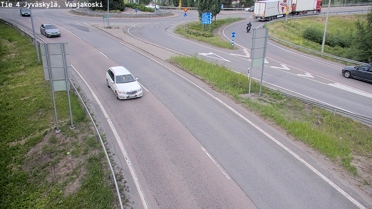 Kelikamerat Kuva Tie 4 Jyväskylä, Vaajakoski, Jyväskylä, Keski-Suomi