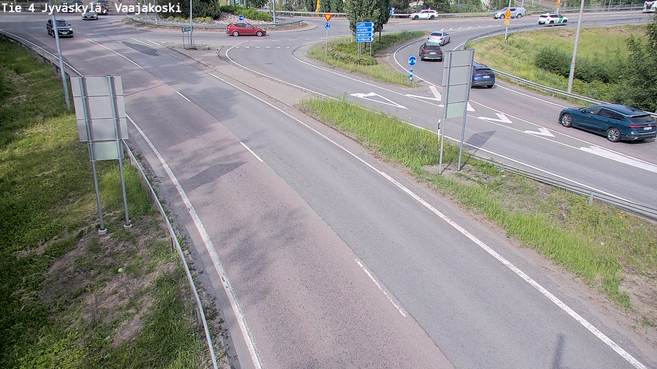Kelikamerat Kuva Tie 4 Jyväskylä, Vaajakoski, Jyväskylä, Keski-Suomi