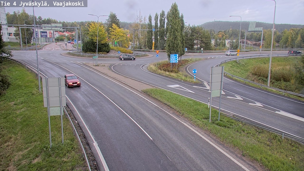 Kelikamerat Kuva Tie 4 Jyväskylä, Vaajakoski, Jyväskylä, Keski-Suomi