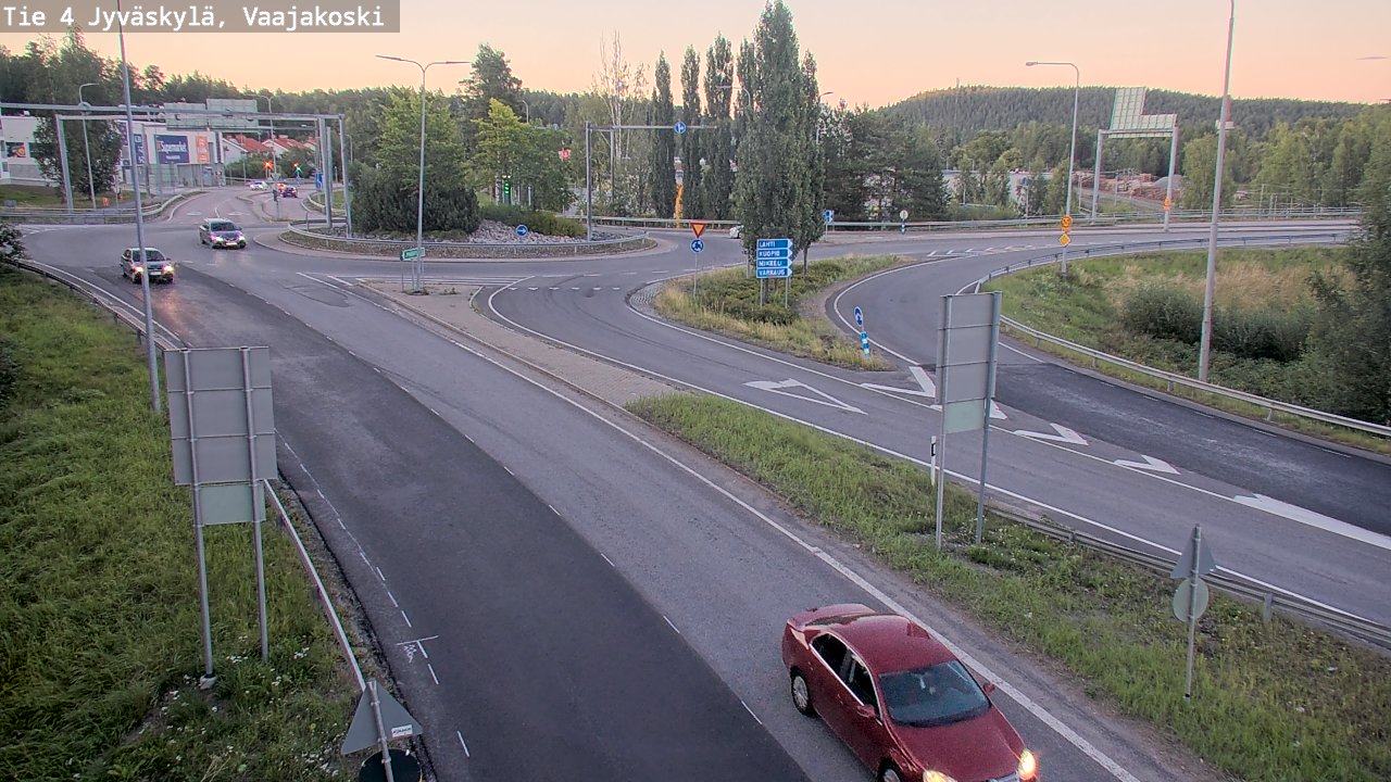 Kelikamerat Kuva Tie 4 Jyväskylä, Vaajakoski, Jyväskylä, Keski-Suomi