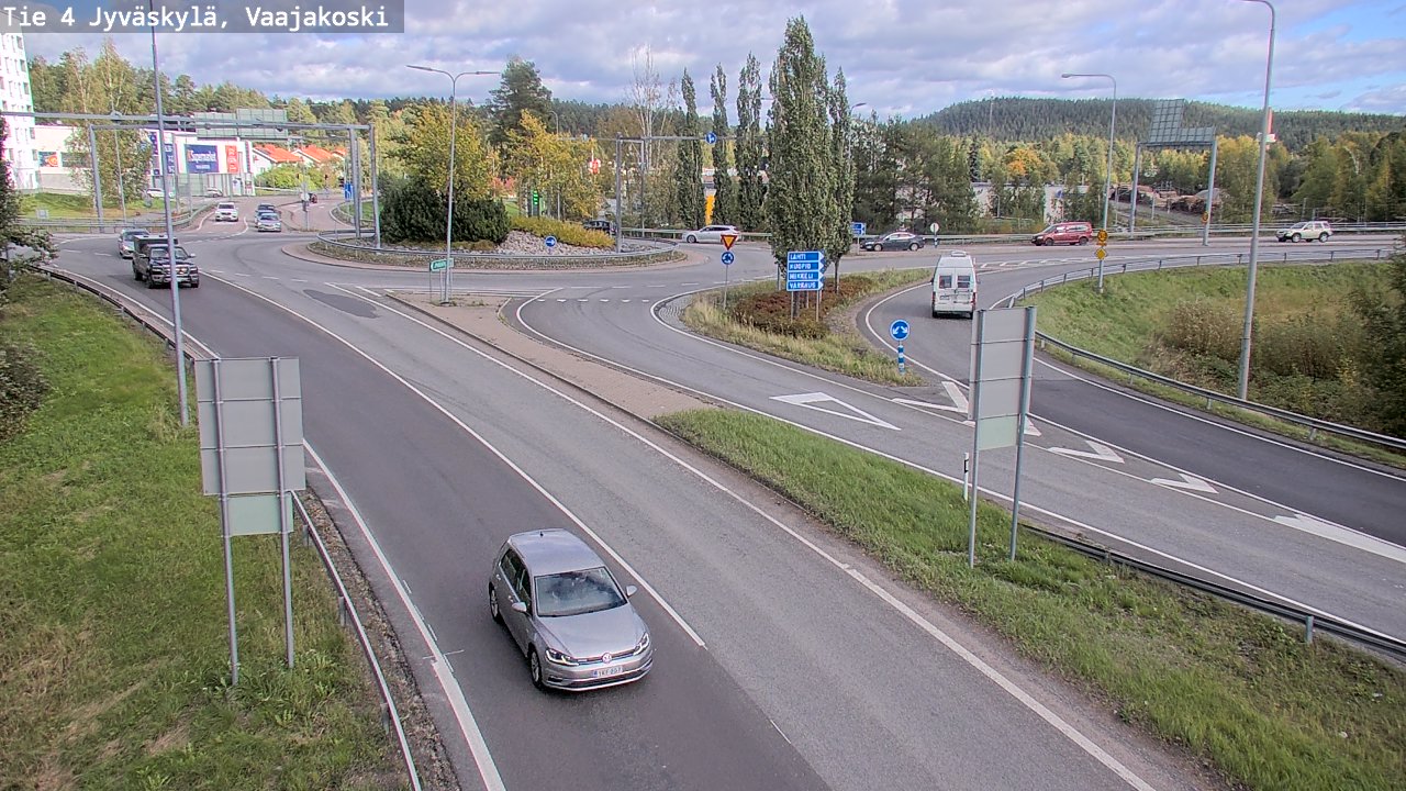 Weather Camera Image Road 4 Jyväskylä, Vaajakoski, Jyväskylä, Keski-Suomi