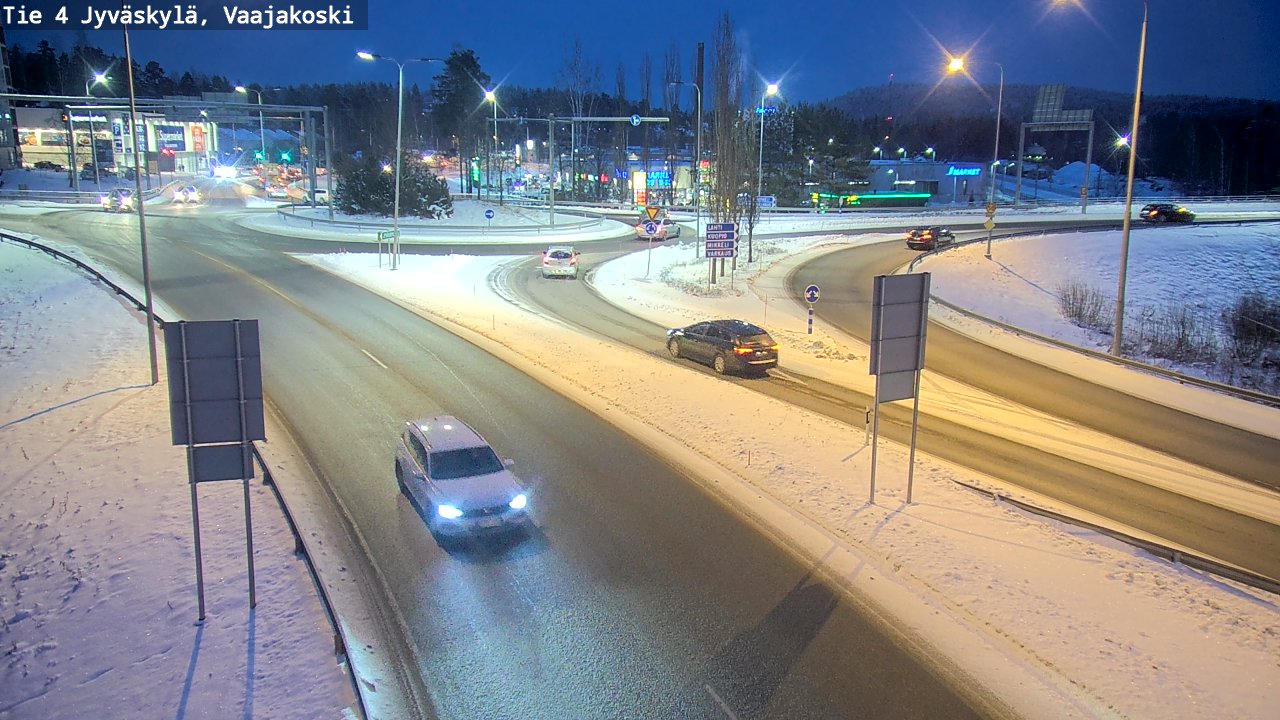 Kelikamerat Kuva Tie 4 Jyväskylä, Vaajakoski, Jyväskylä, Keski-Suomi