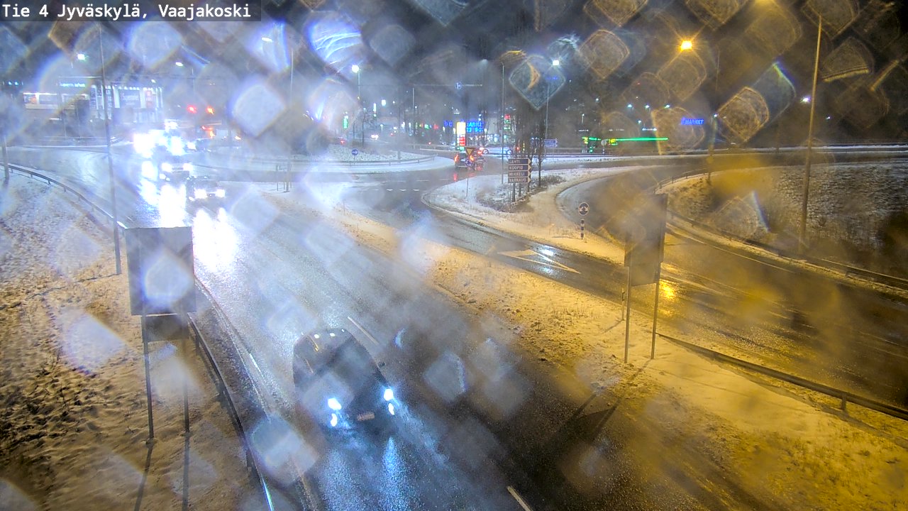Weather Camera Image Väg 4 Jyväskylä, Vaajakoski, Jyväskylä, Keski-Suomi
