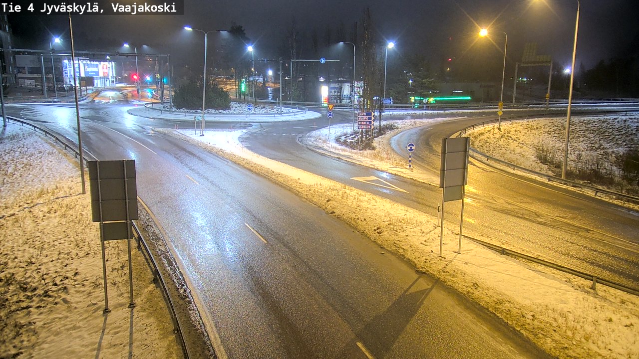 Weather Camera Image Väg 4 Jyväskylä, Vaajakoski, Jyväskylä, Keski-Suomi