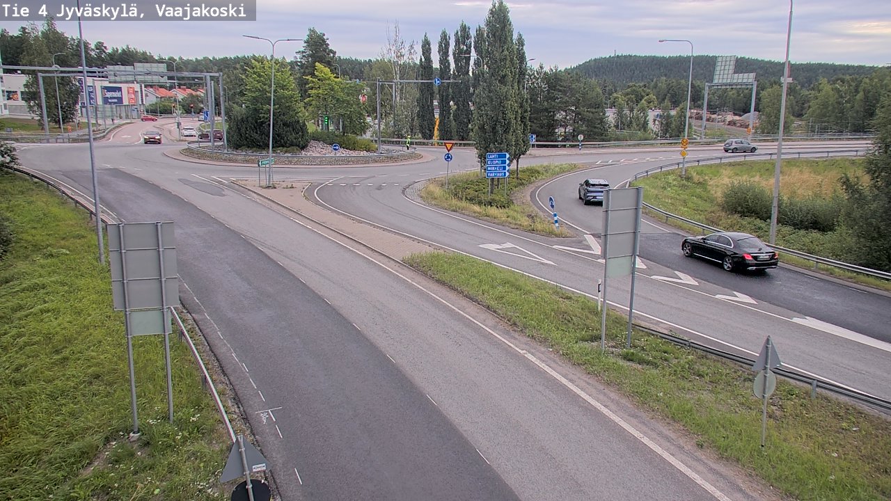 Weather Camera Image Road 4 Jyväskylä, Vaajakoski, Jyväskylä, Keski-Suomi