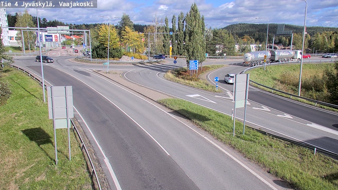 Weather Camera Image Road 4 Jyväskylä, Vaajakoski, Jyväskylä, Keski-Suomi