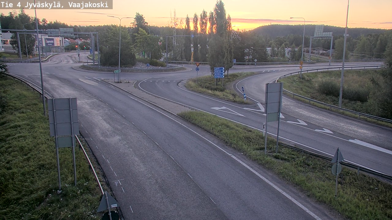 Kelikamerat Kuva Tie 4 Jyväskylä, Vaajakoski, Jyväskylä, Keski-Suomi