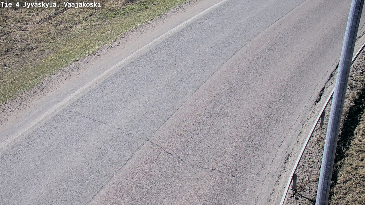 Weather Camera Image Road 4 Jyväskylä, Vaajakoski, Jyväskylä, Keski-Suomi