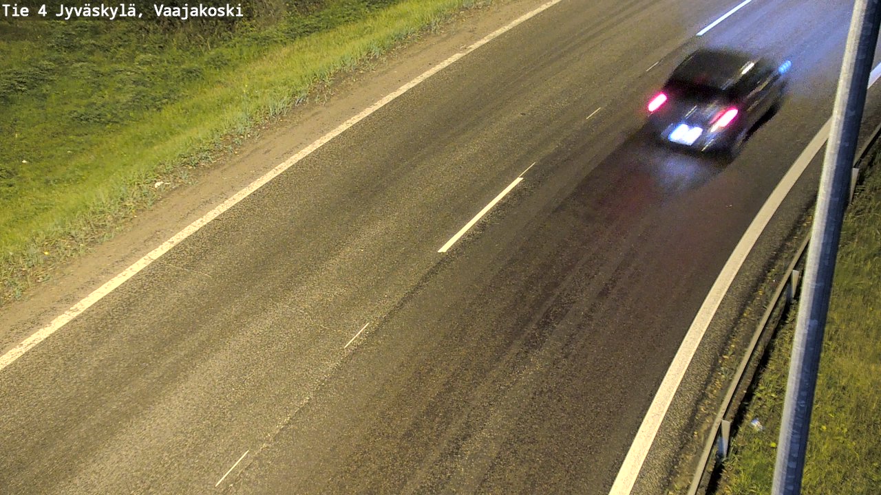 Weather Camera Image Road 4 Jyväskylä, Vaajakoski, Jyväskylä, Keski-Suomi