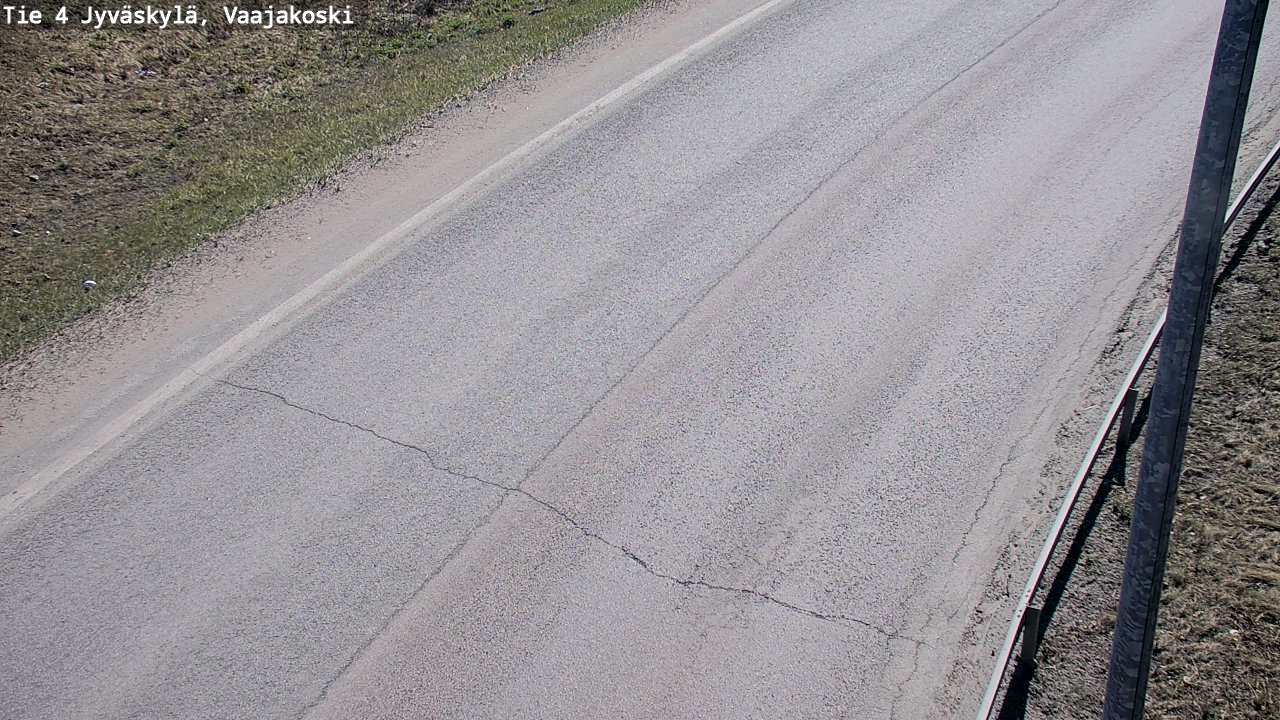 Weather Camera Image Road 4 Jyväskylä, Vaajakoski, Jyväskylä, Keski-Suomi