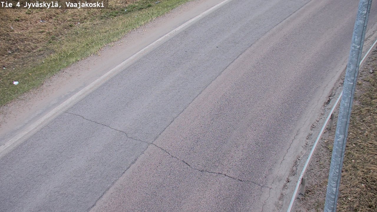 Weather Camera Image Road 4 Jyväskylä, Vaajakoski, Jyväskylä, Keski-Suomi